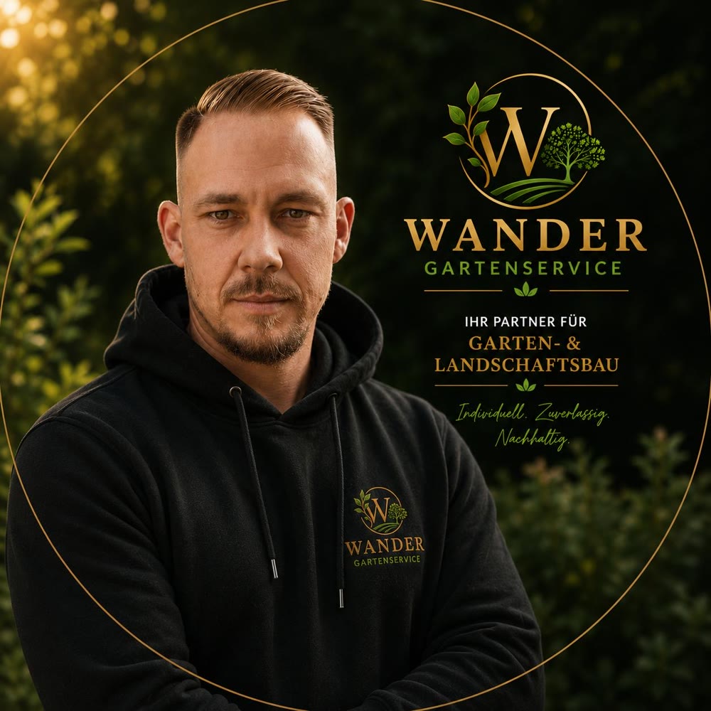 Dominik Wander, Inhaber von Wander Gartenservice